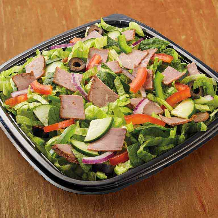 Roast Beef Salad from Subway