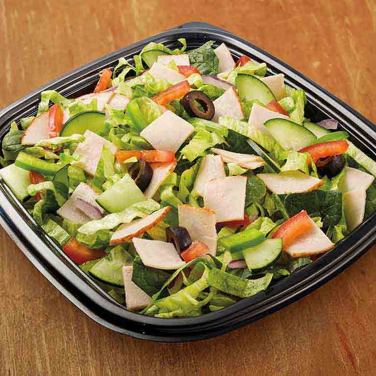 Turkey Breast Salad from Subway