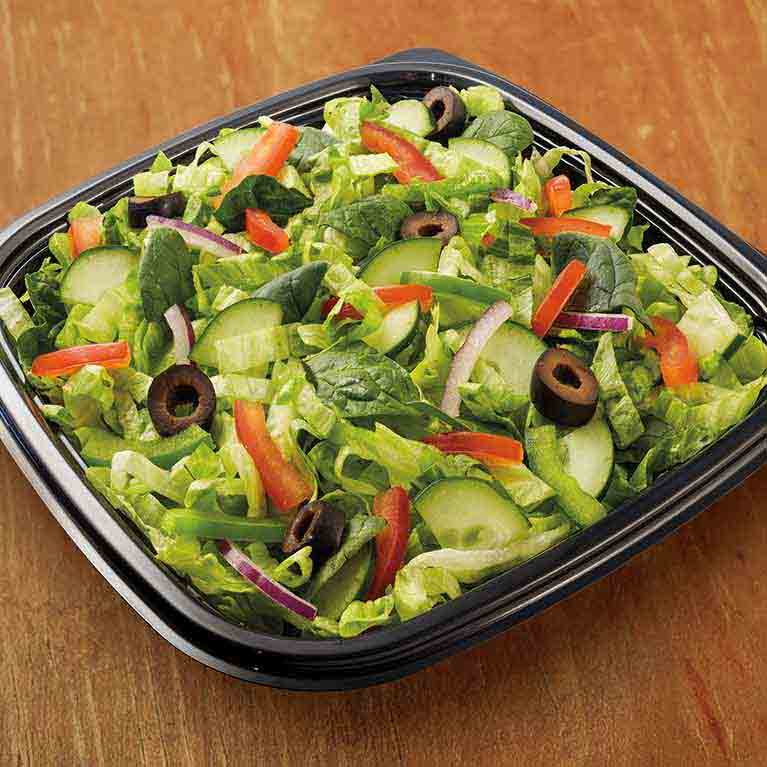 Veggie Delite Salad from Subway